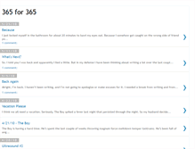 Tablet Screenshot of 365for365.blogspot.com