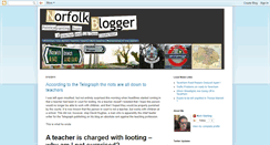 Desktop Screenshot of norfolkblogger.blogspot.com