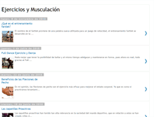 Tablet Screenshot of ejercicios-y-musculacion.blogspot.com