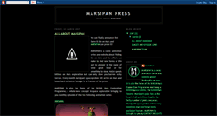 Desktop Screenshot of marsipanpress.blogspot.com