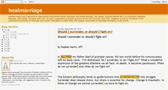 Desktop Screenshot of healmarriage.blogspot.com