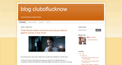 Desktop Screenshot of cluboflucknow.blogspot.com