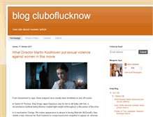 Tablet Screenshot of cluboflucknow.blogspot.com