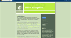Desktop Screenshot of manageaproject.blogspot.com