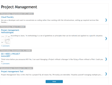 Tablet Screenshot of manageaproject.blogspot.com