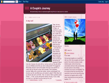 Tablet Screenshot of acouplesjourney.blogspot.com