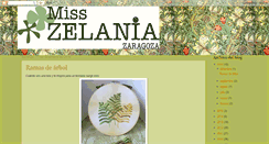 Desktop Screenshot of misszelania.blogspot.com