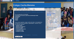 Desktop Screenshot of colegioceciliameireles2010.blogspot.com