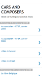 Mobile Screenshot of carsandcomposers.blogspot.com