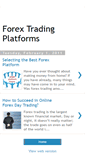 Mobile Screenshot of forex-platforms.blogspot.com