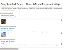 Tablet Screenshot of casey-key-real-estate.blogspot.com