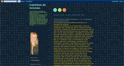 Desktop Screenshot of caminhosdainclusao.blogspot.com