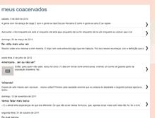Tablet Screenshot of meuscoacervados.blogspot.com