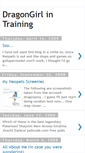 Mobile Screenshot of dragongirlintraining.blogspot.com