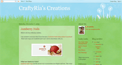 Desktop Screenshot of craftyria.blogspot.com