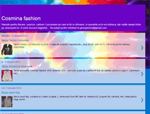 Tablet Screenshot of cosminafashion.blogspot.com