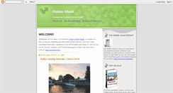 Desktop Screenshot of hiddenmiami.blogspot.com