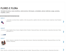 Tablet Screenshot of floreseflora.blogspot.com