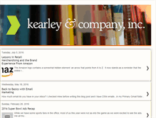 Tablet Screenshot of kearleyandcompany.blogspot.com