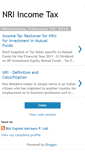 Mobile Screenshot of nriincometax.blogspot.com