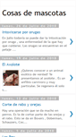Mobile Screenshot of cosasdemascotas.blogspot.com