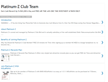 Tablet Screenshot of platinumzclub.blogspot.com