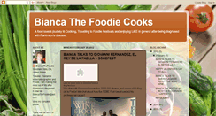 Desktop Screenshot of biancathefoodiecooks.blogspot.com