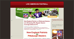 Desktop Screenshot of american-football-2010.blogspot.com