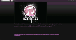 Desktop Screenshot of izzy-musicnstuff.blogspot.com