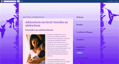 Desktop Screenshot of diaadianaadolescencia.blogspot.com