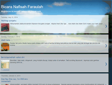Tablet Screenshot of nafisahthefaraulah.blogspot.com