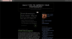 Desktop Screenshot of dailyphototips.blogspot.com