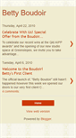 Mobile Screenshot of bettyboudoirstudio.blogspot.com