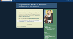 Desktop Screenshot of grupodeoracionsanpio.blogspot.com
