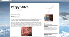 Desktop Screenshot of peppystitch.blogspot.com