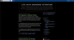 Desktop Screenshot of lifewithawakenedattention.blogspot.com