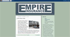 Desktop Screenshot of empireinsurance.blogspot.com