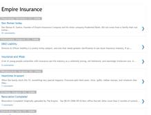 Tablet Screenshot of empireinsurance.blogspot.com