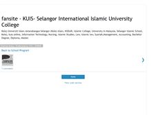 Tablet Screenshot of fansite-kuis.blogspot.com