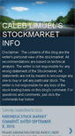 Mobile Screenshot of caleb-limuel-stockmarket-info.blogspot.com