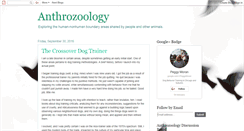 Desktop Screenshot of anthrozoology.blogspot.com