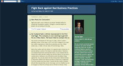 Desktop Screenshot of fightbadbusiness.blogspot.com