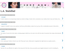 Tablet Screenshot of la-skatedad.blogspot.com