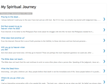 Tablet Screenshot of my-spiritualjourney.blogspot.com