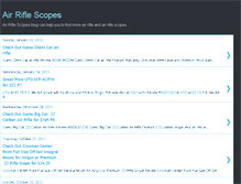 Tablet Screenshot of air-rifle-scopes.blogspot.com