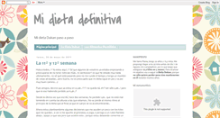 Desktop Screenshot of midietadefinitiva.blogspot.com