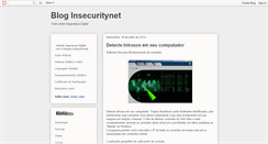 Desktop Screenshot of insecuritynet.blogspot.com