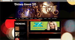 Desktop Screenshot of britneyloversid.blogspot.com