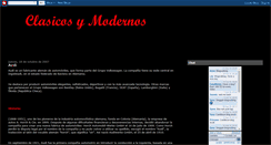 Desktop Screenshot of clasicosymodernos.blogspot.com