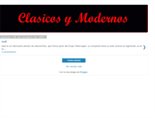 Tablet Screenshot of clasicosymodernos.blogspot.com